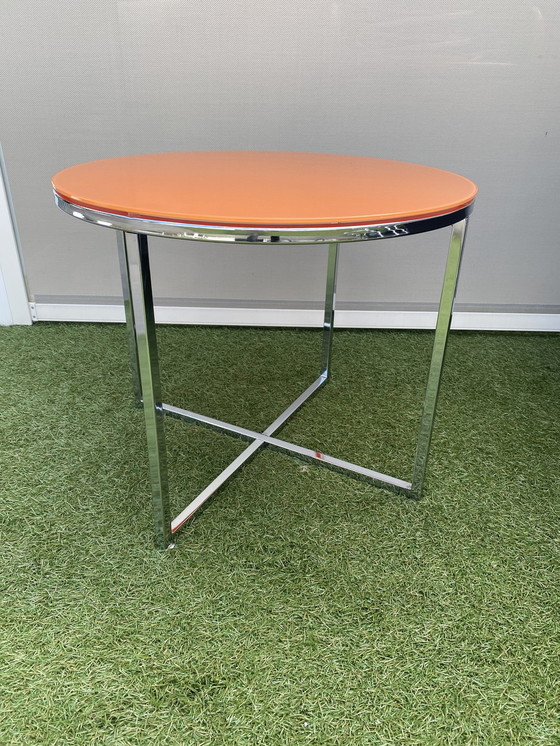 Image 1 of Space age chrome side table