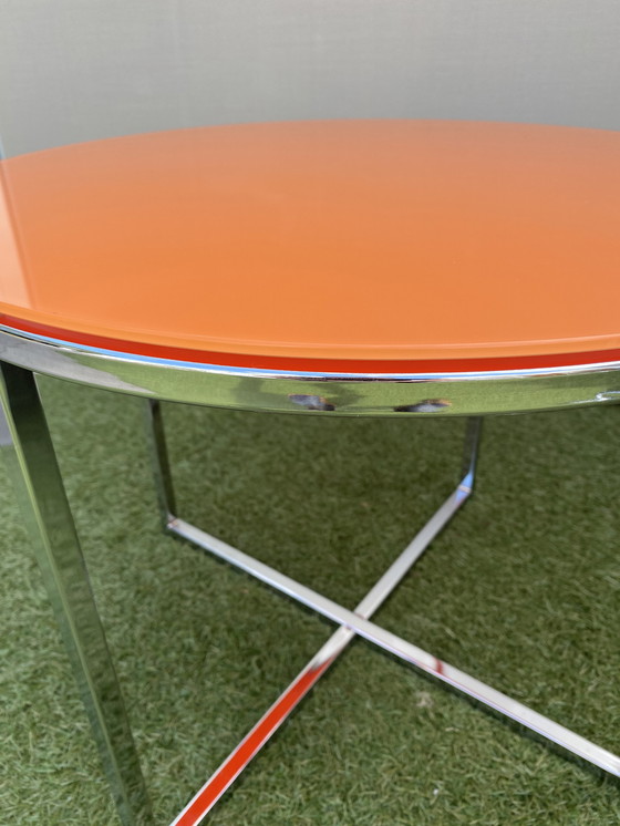 Image 1 of Space age chrome side table