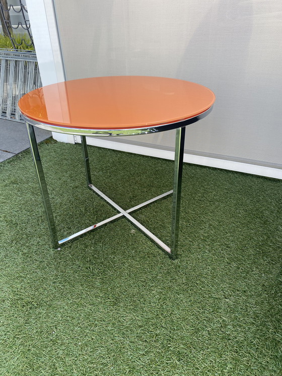 Image 1 of Space age chrome side table