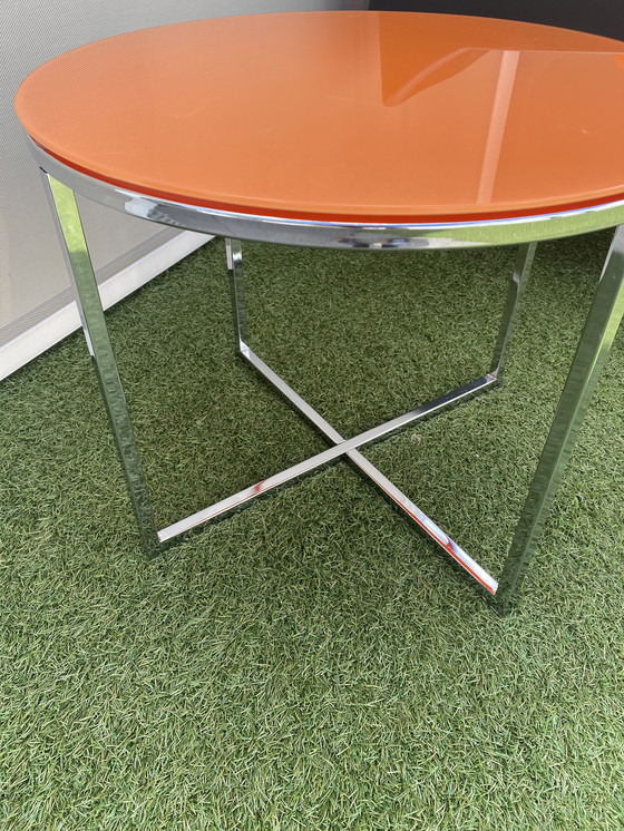 Image 1 of Space age chrome side table