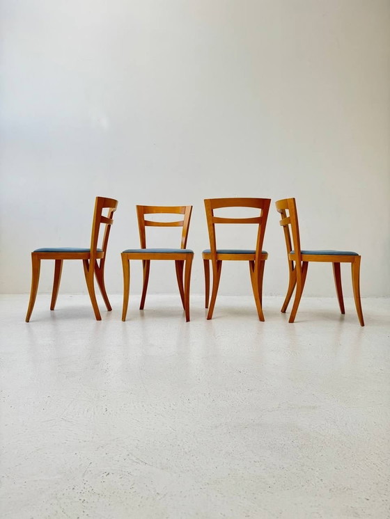 Image 1 of Set of 4 Elegant Chairs from Montina International