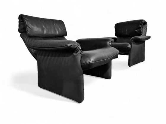 Image 1 of Leather set of COR armchairs