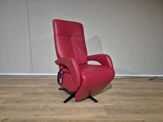 Image 1 of Polsteria Stand-Up Chair - Rosso - Pelle - Design - Elettrico
