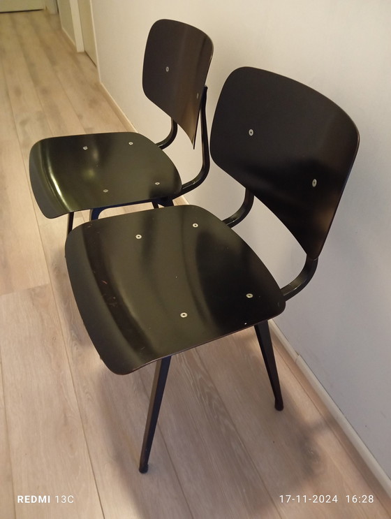 Image 1 of 6 Ahrend Revolt Friso Kramer Black And White The Circle Chairs