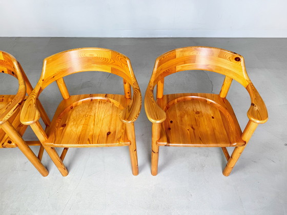 Image 1 of Set di 6 poltrone Rainer Daumiller, sedia in pino vintage