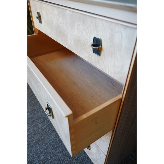 Image 1 of Cassettiera vintage in formica bianco perla, 1960