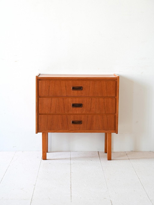 1960S Nightstand With Drawers