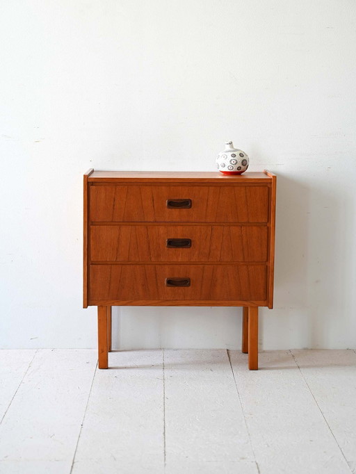 1960S Nightstand With Drawers