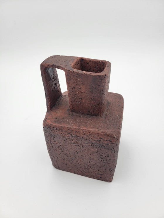 Image 1 of Small Cubic Stone Decanter