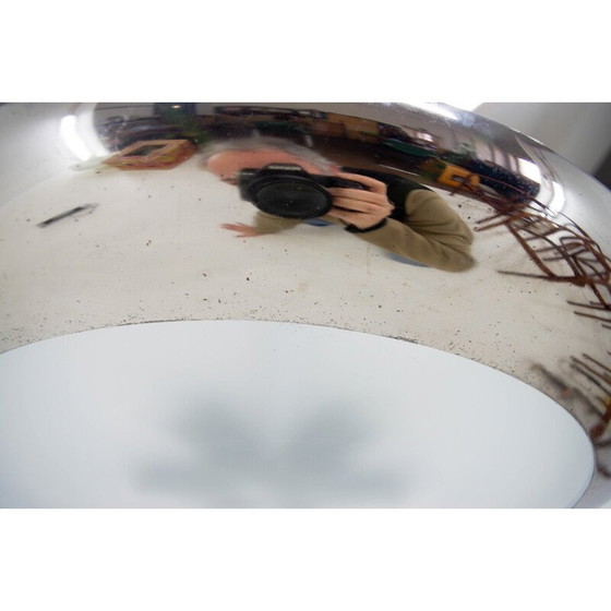 Image 1 of Lampadario vintage Bauhaus in nichel UFO, 1930