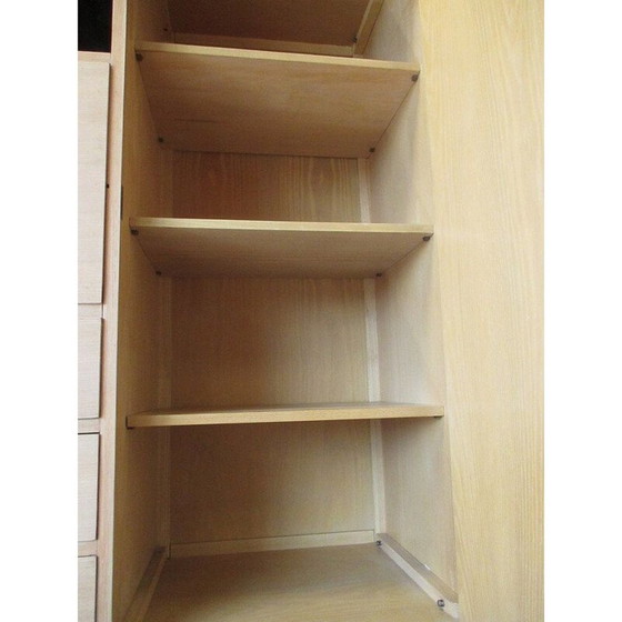 Image 1 of Vintage ashwood cabinet by René-Jean Caillette, 1960