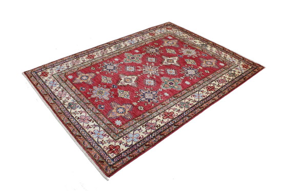 Image 1 of Tappeto Kazak Diyar originale annodato a mano 207 x 148 cm in ottime condizioni