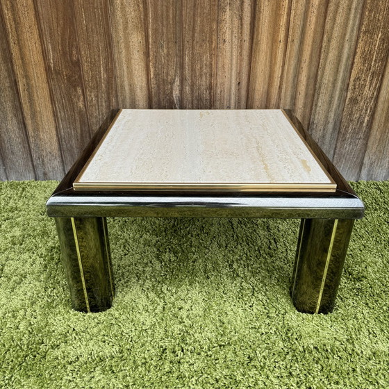 Image 1 of Table basse en travertin Fedam