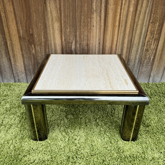 Image 1 of Table basse en travertin Fedam