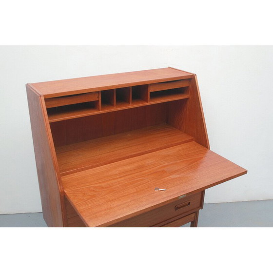 Image 1 of Vintage teak secretary by Dyrlund, Denmark 1960