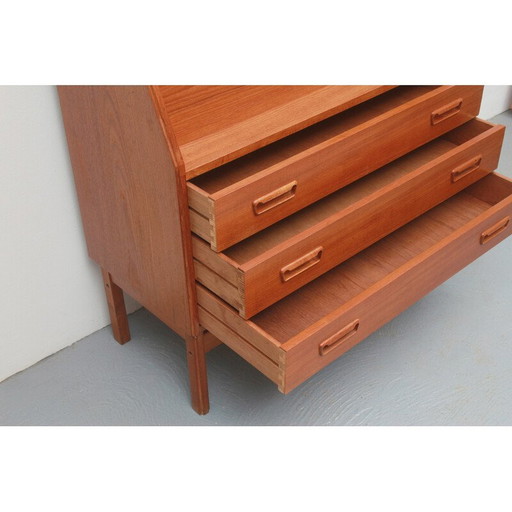 Scrittoio vintage in teak di Dyrlund, Danimarca 1960
