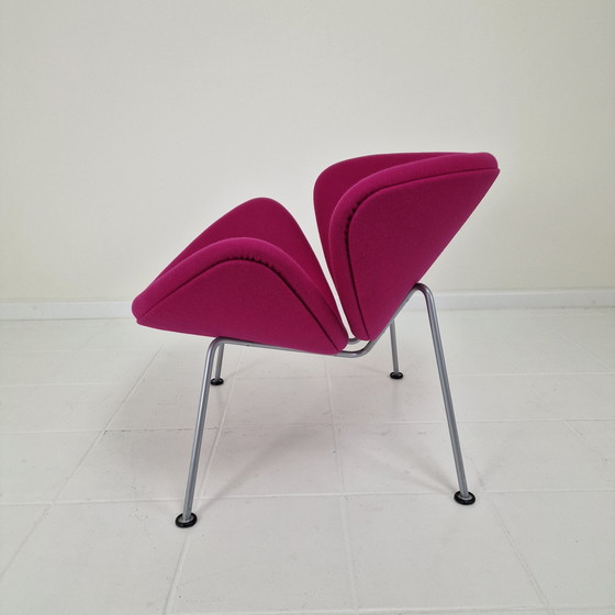 Image 1 of Orange Slice Chair With Ottoman By Pierre Paulin For Artifort, 1990S