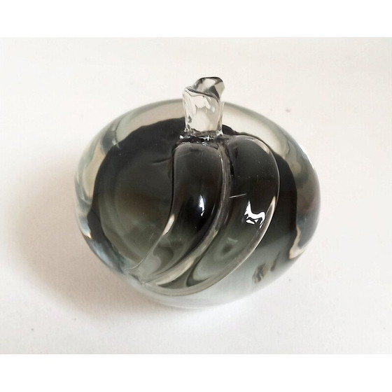 Image 1 of Vintage Murano crystal apple, 1990