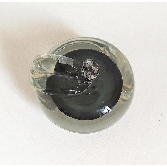 Image 1 of Vintage Murano crystal apple, 1990