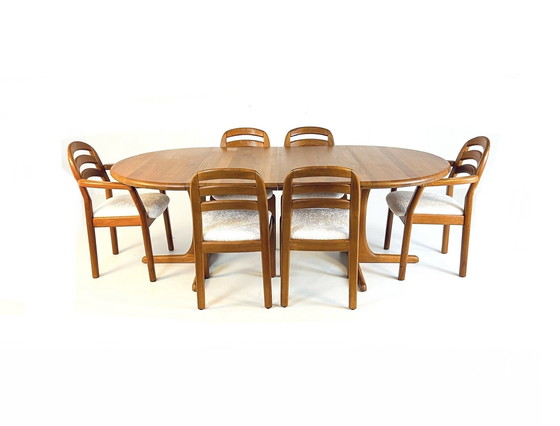 Image 1 of 6X Restored Dyrlund Dining Chair