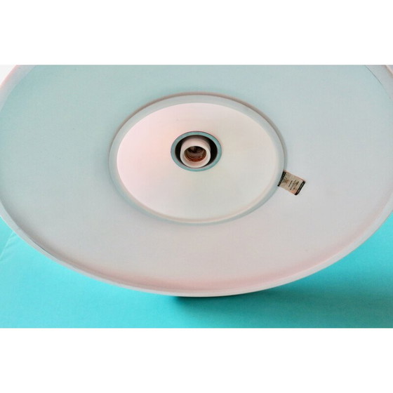 Image 1 of Lampada a sospensione vintage in metallo blu di Louis Poulsen, Danimarca, 1960