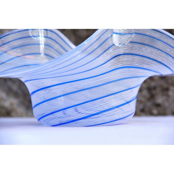 Image 1 of Vintage Cestino basket in Murano glass Italy 1960s