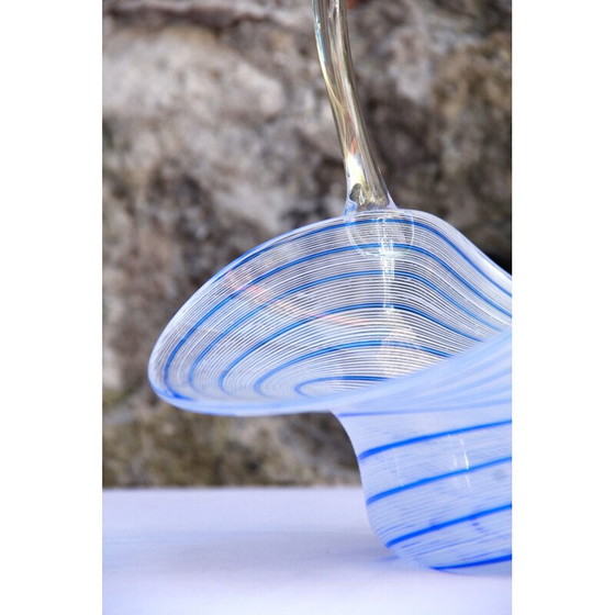 Image 1 of Vintage Cestino basket in Murano glass Italy 1960s