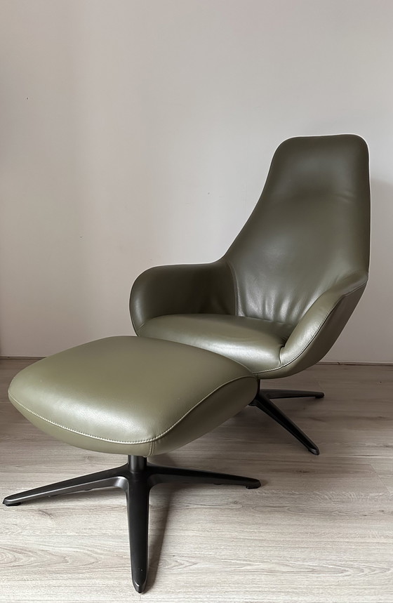 Image 1 of Pode Design Armchair With Hocker