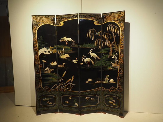 Image 1 of Chinese folding screen