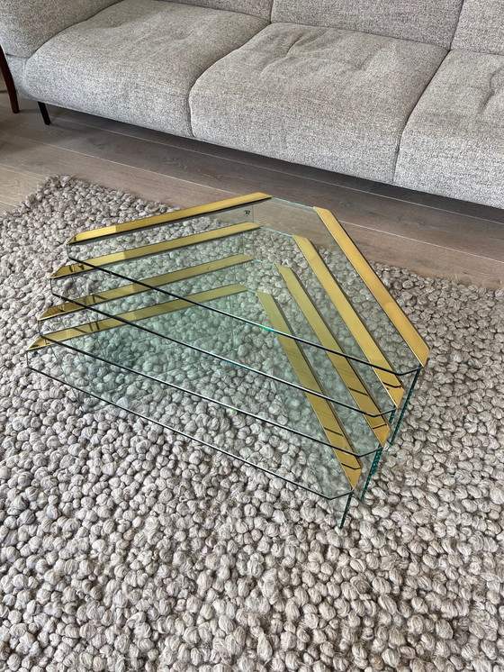 Image 1 of Tables d'appoint triangulaires Gallotti & Radice par Pierangelo Gallotti