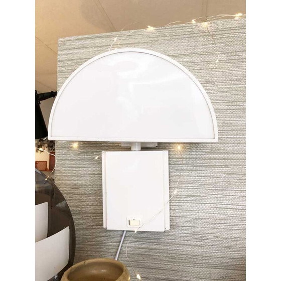 Image 1 of Coppia di lampade da parete vintage modello Olympus di Harvey Guzzini, 1970