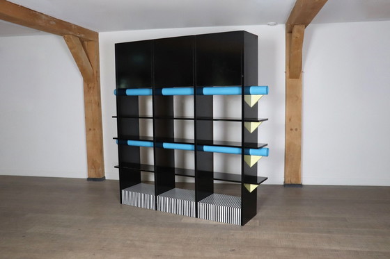 Image 1 of Memphis “Phoenix” Bookcase By Michele De Lucchi, Milan, 1983