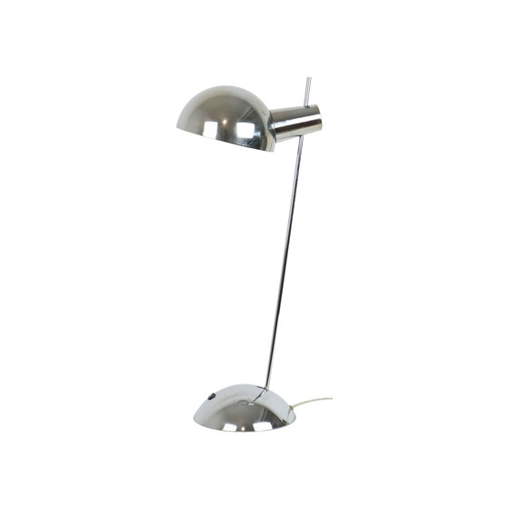 Image 1 of Chrome Desk Lamp Space Age