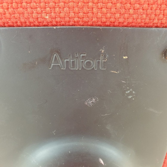 Image 1 of Poltrona Tulipe vintage in lana rossa di Pierre Paulin per Artifort, 1960