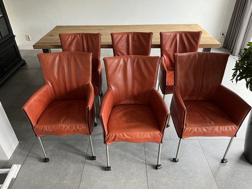 6x Goossens Funk dining room chair