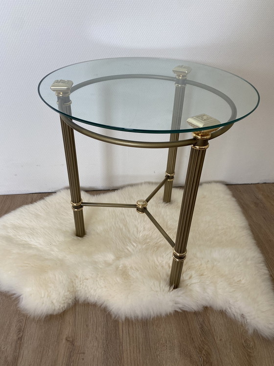 Image 1 of Side Table Hollywood Regency Style