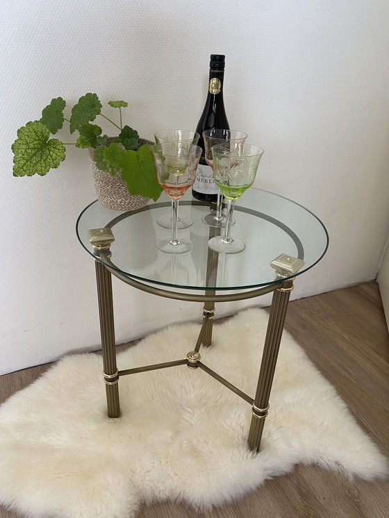 Image 1 of Side Table Hollywood Regency Style