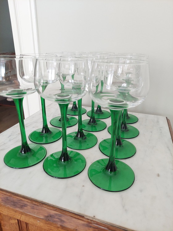 Image 1 of 12 Luminarc Wine Glasses