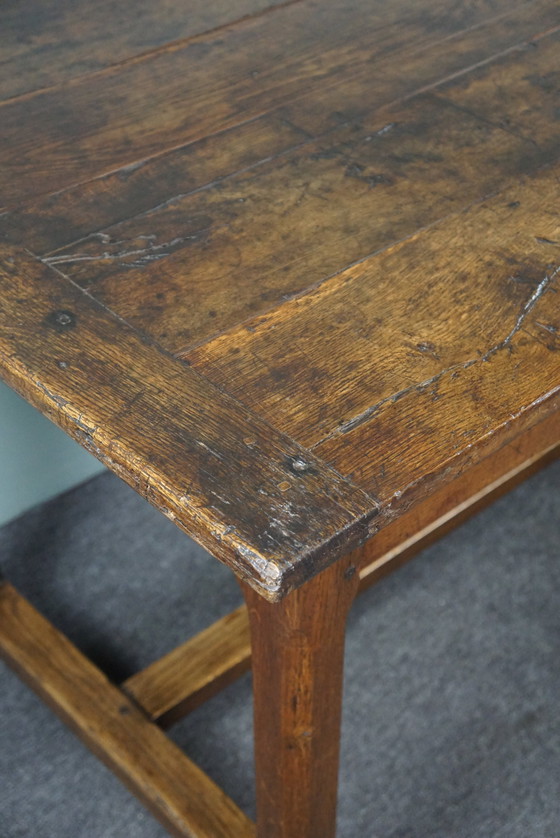 Image 1 of Oak French dining table