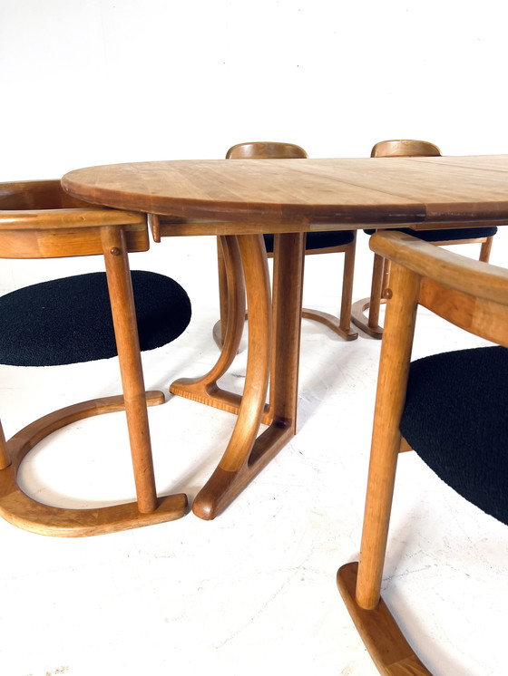 Image 1 of Brutalist Dining Room Set 1960s