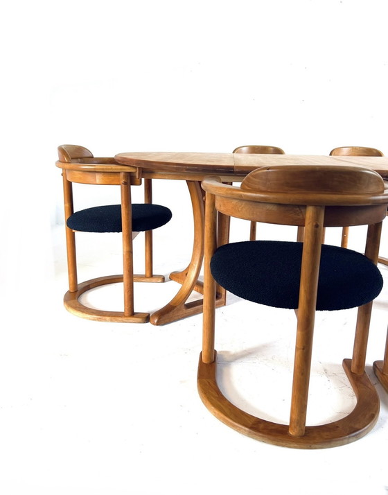 Image 1 of Brutalist Dining Room Set 1960s