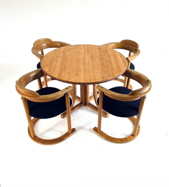 Image 1 of Brutalist Dining Room Set 1960s