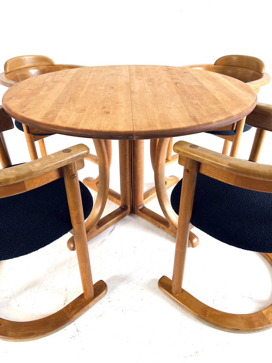 Image 1 of Brutalist Dining Room Set 1960s