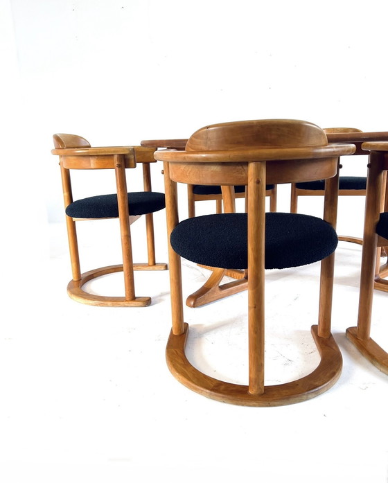 Image 1 of Brutalist Dining Room Set 1960s