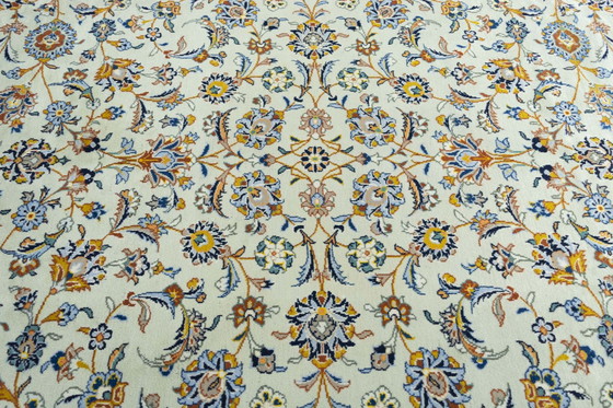 Image 1 of Hand-knotted Keshan cork oriental rug - 400 X 292 Cm