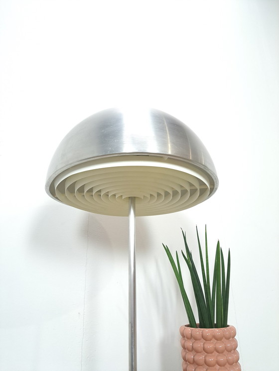 Image 1 of Silver Table Ball Lamp