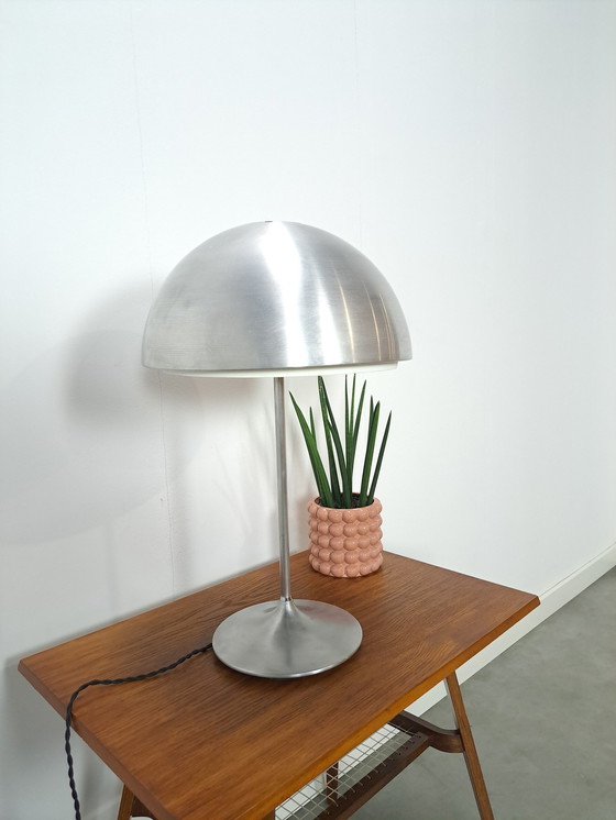 Image 1 of Silver Table Ball Lamp