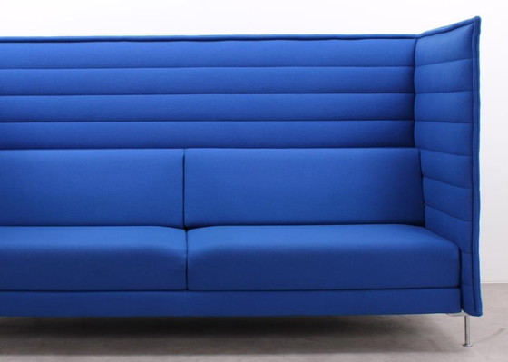 Image 1 of Vitra Alcove Bench Blue