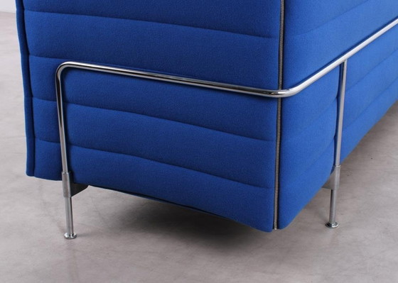 Image 1 of Vitra Alcove Bench Blue