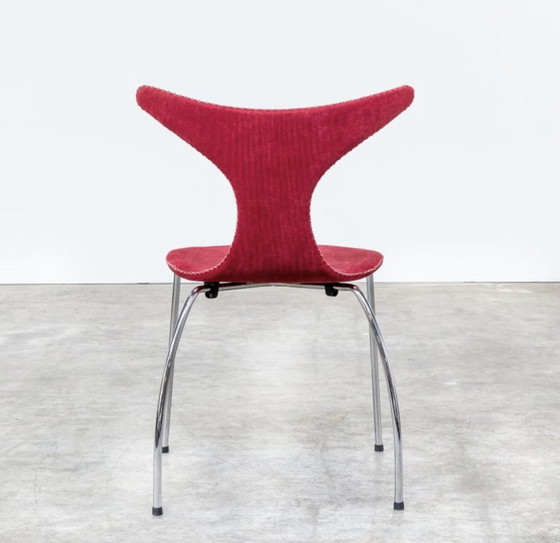 Image 1 of 5X Dolphin -Bjarke Nielsen Dining Chairs For Dan-Form